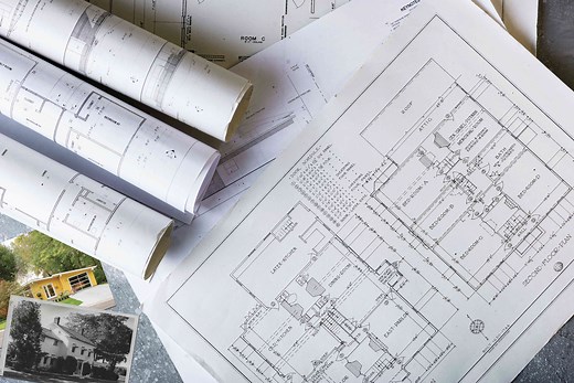 How to Find the Plans or Blueprints to Your Old House