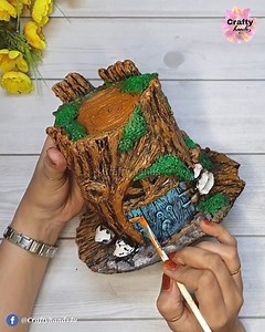 25K views · 1.6K reactions | A best out of waste project you will love to watch the end | Crafty hands | Facebook