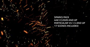 Trapcode Particular - Sparks