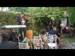 Violin solo wedding ceremony music Liber Music Events