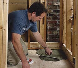How To Build A Tile Shower Floor Pan