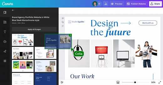 Website Builder - Create a Free Website | Canva