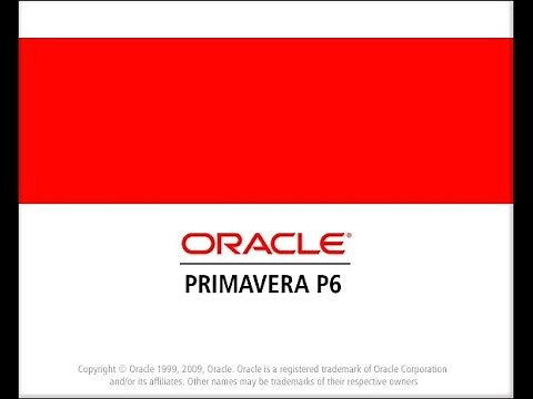 Setup Primavera P6 16.1