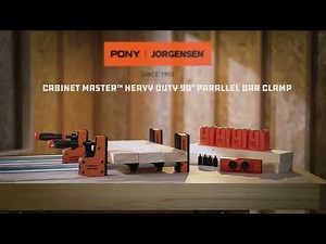 Jorgensen | Cabinet Master™ Pro 90• Parallel Clamps