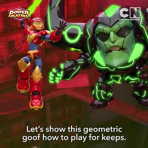 Slobot, level up! 🔺🔺🔺 📺: Power Players, Weekends at 12:30PM (SG/MY) I Saturdays 11:45AM (PH) I Weekends 11:30AM (TH/ID) on Cartoon Network! | Cartoon Network