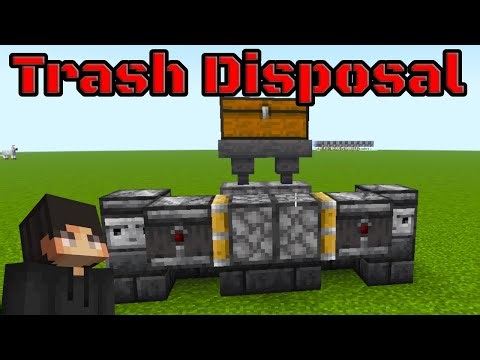 How To Build the Ultimate Trash Disposal System in Minecraft!