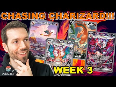 1999 BASE SET Charizard Pokemon Pack!? If we strike out, opening vintage! Week 3 Charizard Chase!