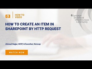 How To create an item in SharePoint by HTTP Request