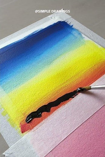 ⭐ This Sunset Hits Different #painting#acrylicpainting #shorts