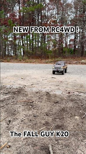 NEW RC4WD Scale Department K20 “The Fall Guy” theme SENDS IT !