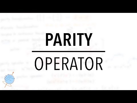 Parity in Quantum Mechanics: Position Operator