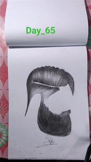 Draw Hair with hyper Realistic 😱❤️ #viral #trending #shortart #art #artist