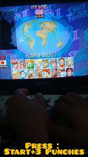 💥Super street fighter 2 turbo, How to Play as Akuma – Hidden Boss! 😈