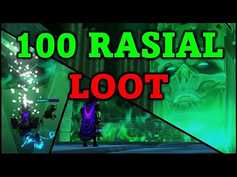 Loot From 100 Rasial the First Necromancer - RuneScape 3