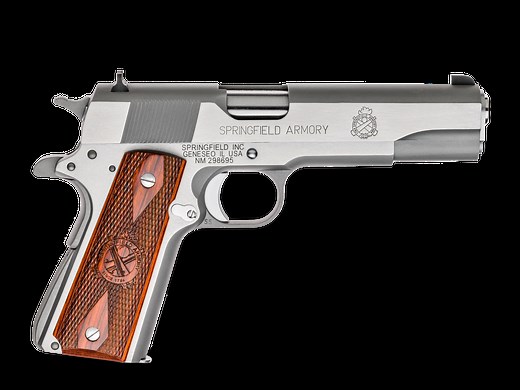1911 Mil-Spec .45 ACP Handgun - Stainless, California Compliant - Springfield Armory