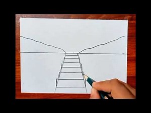 How to Draw Sunset Step by Step | Easy Sunset Drawing for Beginners | Beautiful Scenery Drawing