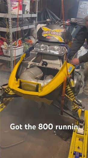 Snowmobile rebuild