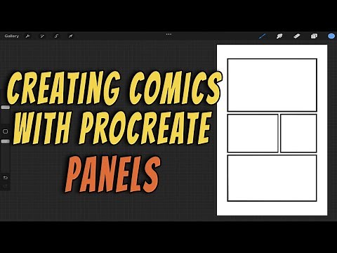 How To Create Comic Books With Procreate | Panels