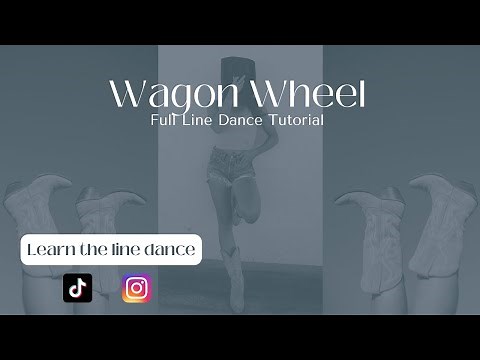 Learn "Wagon Wheel" in 3 Minutes [Darius Rucker] Line Dance Tutorial