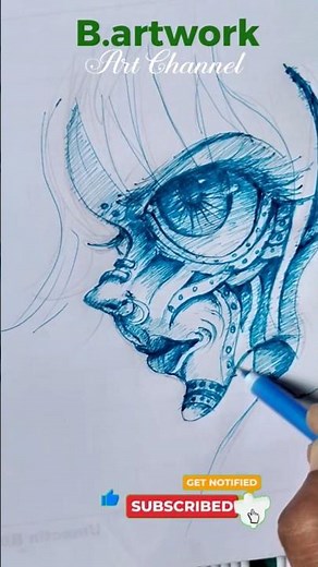 Scary, Monster, Horror, Predator, Halloween, Ghost, Alien, Drawing 👻 👽| Tutorial Art for Beginners