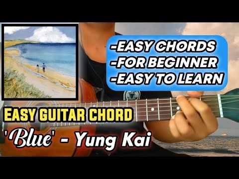 Easy Guitar Tutorial: How to Play 'Blue' by Yung Kai (Beginner-Friendly!)