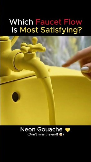 Which Neon Paint Flow is Most Satisfying? 🎨 #ASMR #Satisfying #AI