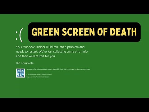 How to Fix Green Screen of Death Error in Windows 11