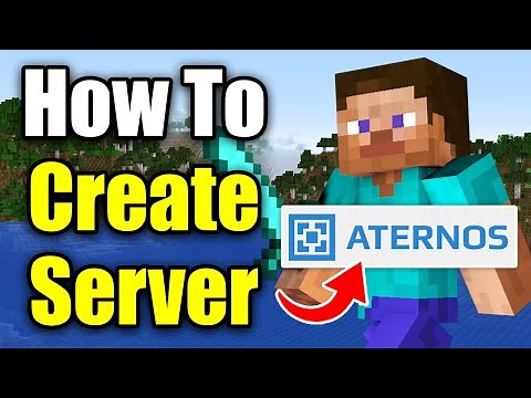How To Create A Free Minecraft Server Using Aternos (Bedrock Edition)