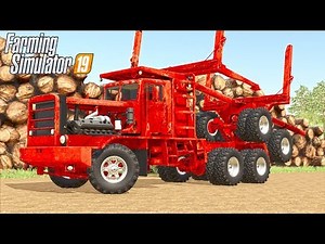 WE FOUND AN OLD LOGGING TRUCK | ALBERTA MAP - FS19 (ROLEPLAY)