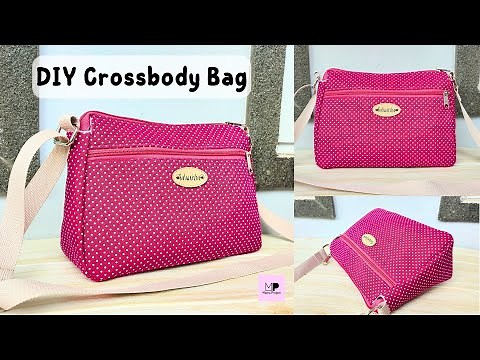 How To Make A Simple Crossbody Bag | Sew Simple Crossbody Bag