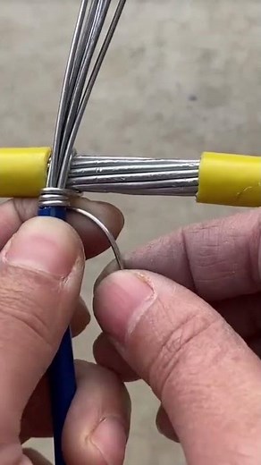 how to make the initial connection on a copper cable strong