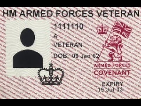 UK Veterans ID Card