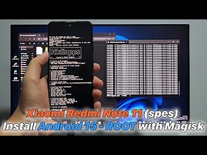 Xiaomi Redmi Note 11 (spes) Install Android 15 ROM crDroid – ROOT with Magisk