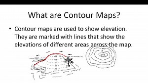 Contour Maps - Example 1 ( Video ) | Earth Science