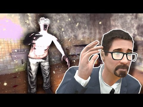 SCARY HAUNTED ASYLUM! - Garry's Mod Gameplay - Gmod Horror Map