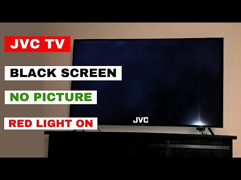 How to Fix JVC TV Black Screen & No Picture - All Issues Solved