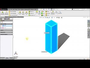 SOLIDWORKS - Basics of the Sweep Feature