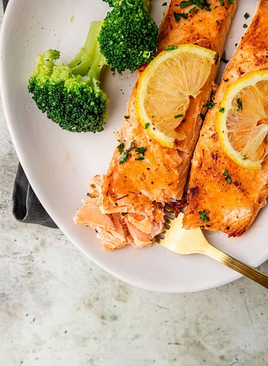 Sous Vide Frozen Salmon - Every Little Crumb no thawing required- Every Little Crumb