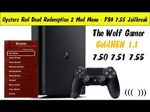 Oysters Red Dead Redemption 2 PS4 Mod Menu