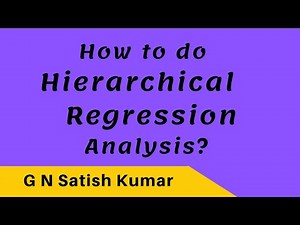 How to do Hierarchical Multiple Regression analysis using SPSS? | Predictive Analytics