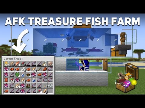 Minecraft AFK Fish Farm 1.21 Tutorial | Easiest Treasure Loot Fish Farm