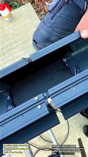 Precision Gutter Assembly: Seamless Metal Joining for Leak-Proof Roofing
