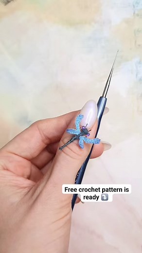 62K views · 1.5K reactions | Free crochet pattern  https://www.ravelry.com/patterns/library/tiny-dragonfly #amigurumi #crochetdesign #freecrochetpatterns #crochet #miniature #amigurumipatten | Amigurumi Artist NansyOops | Facebook