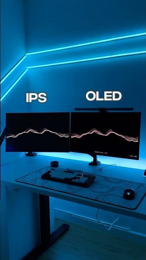 IPS vs OLED Monitor 😳