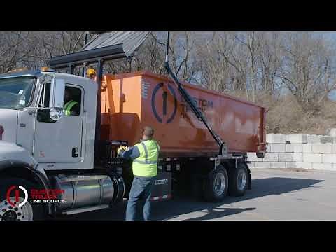 Loading & Unloading a Container Using a Galbreath U5-OR-174 Roll-Off Truck - Tips & Best Practices