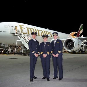 Watch our all-women flight deck crew operate an Emirates SkyCargo Boeing 777 Freighter trip covering 6 cities across 4 continents, ahead of International Women’s Day. | Emirates