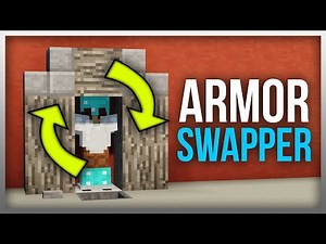 ✔️ Minecraft 1.19: Redstone Tutorial - Armour Swapper v3