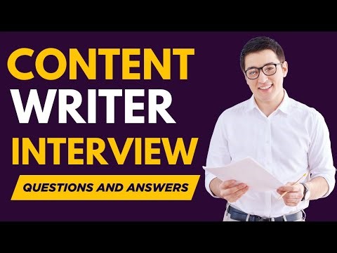Top 20 Content Writer Interview Questions and Answers for 2025