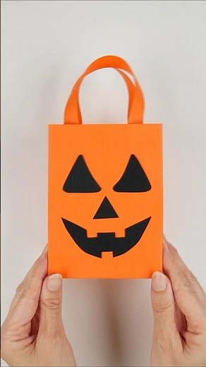 Halloween Pumpkin Paper Bag🎃