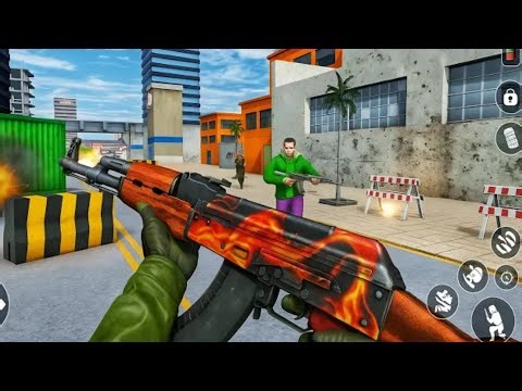 Commando Mission Game Strike _ Android GamePlay